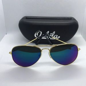 Women’s Aviatior Sunglasses, Gold